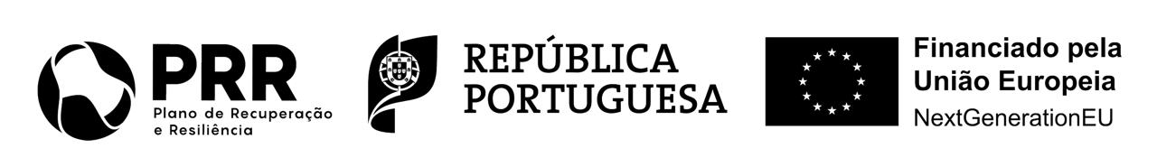 Financiado pela União Europeia — NextGenerationEU · República Portuguesa · PRR